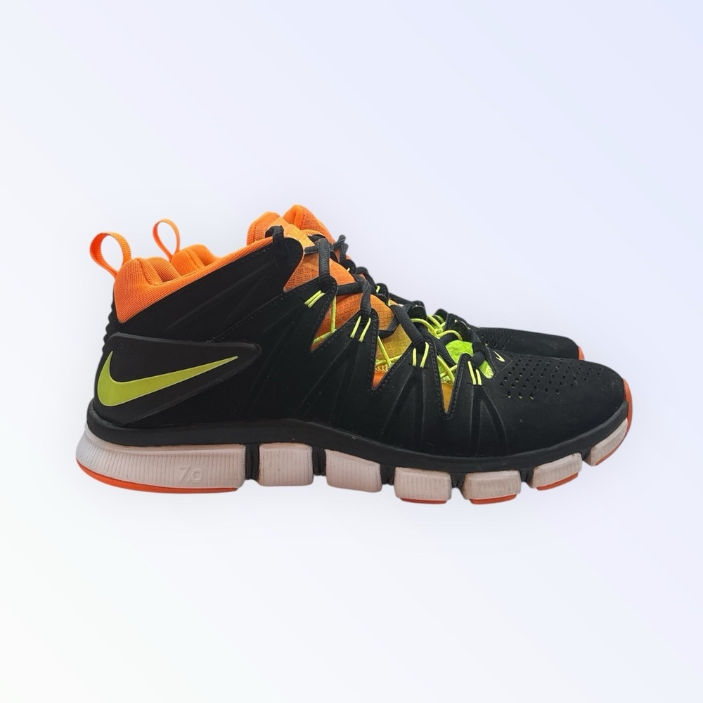 Nike Free‎ Trainer 5.0 V5 Black/Orange 599087-007 MENS 10